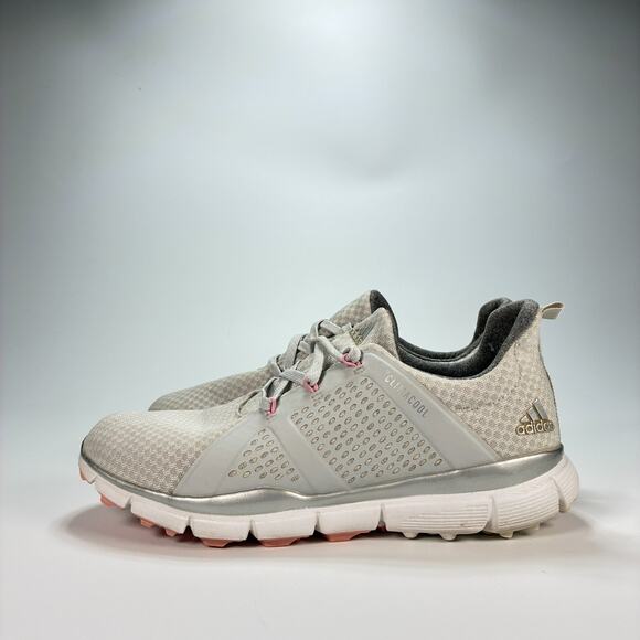 Adidas ClimaCool Cage Golf Gray Breathable Shoes Lace Up G26627 Women's Size 8.5 - Picture 2 of 10